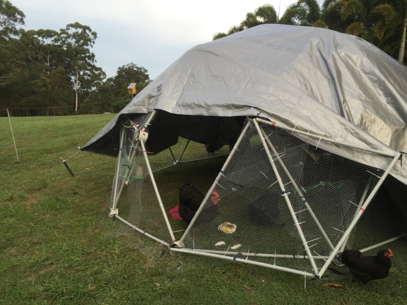 4 Metre Dome with two tarps for storms